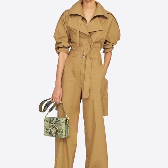 3.1 Phillip Lim Green Snakeskin Alix Mini Shoulder Bag NWT - Picture 3 of 12